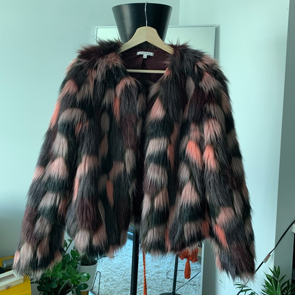 Willow&Clay eco fur coat